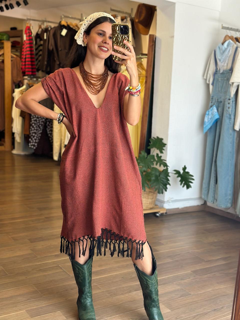 Vestido Gaia Chedron